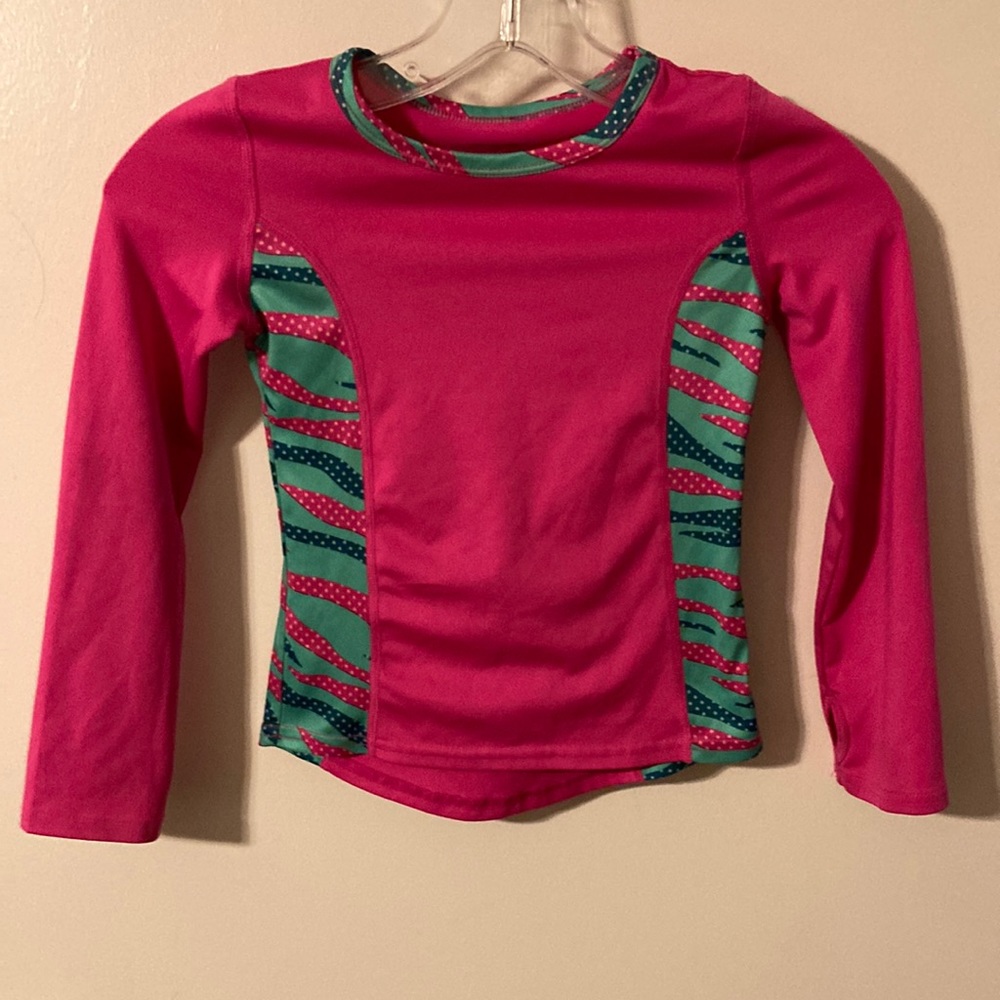 Danskin Girls swimming top size 4/5